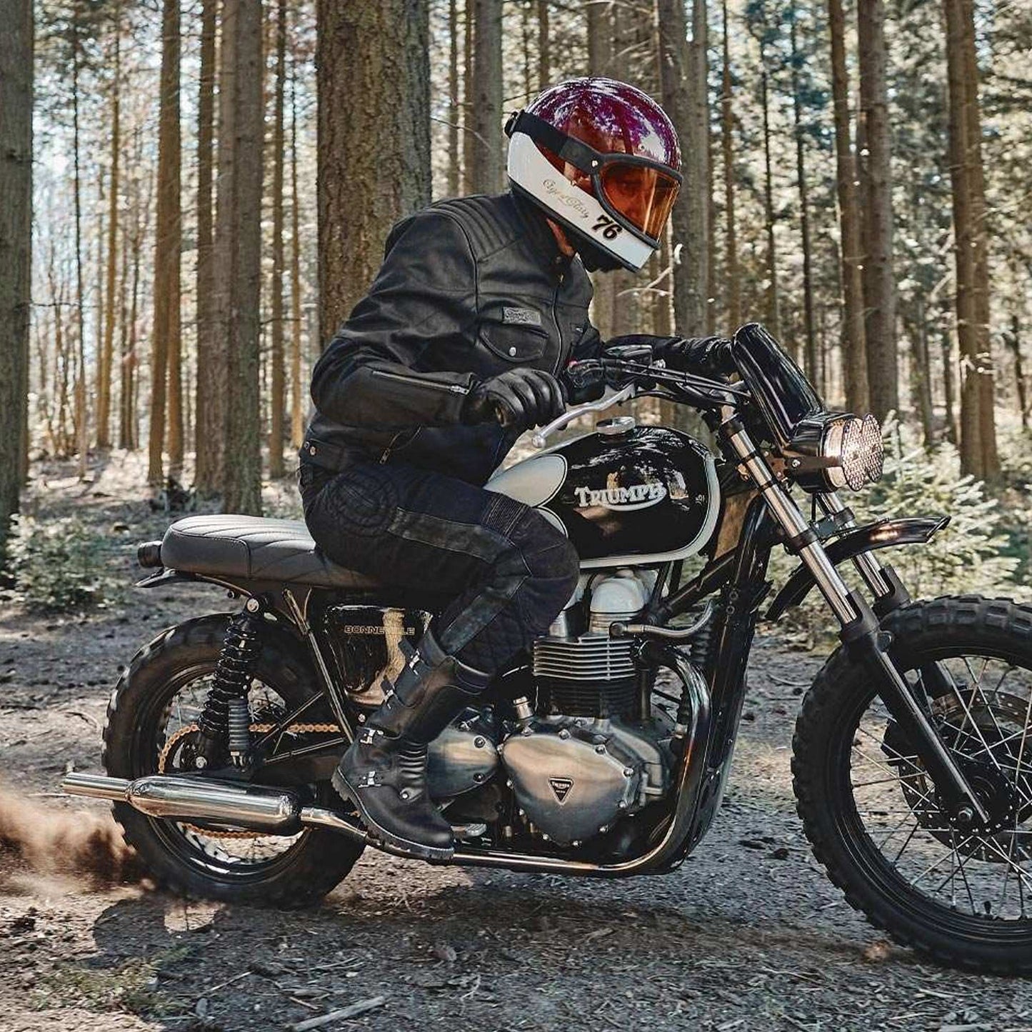 Age Of Glory Desert Trousers - Black