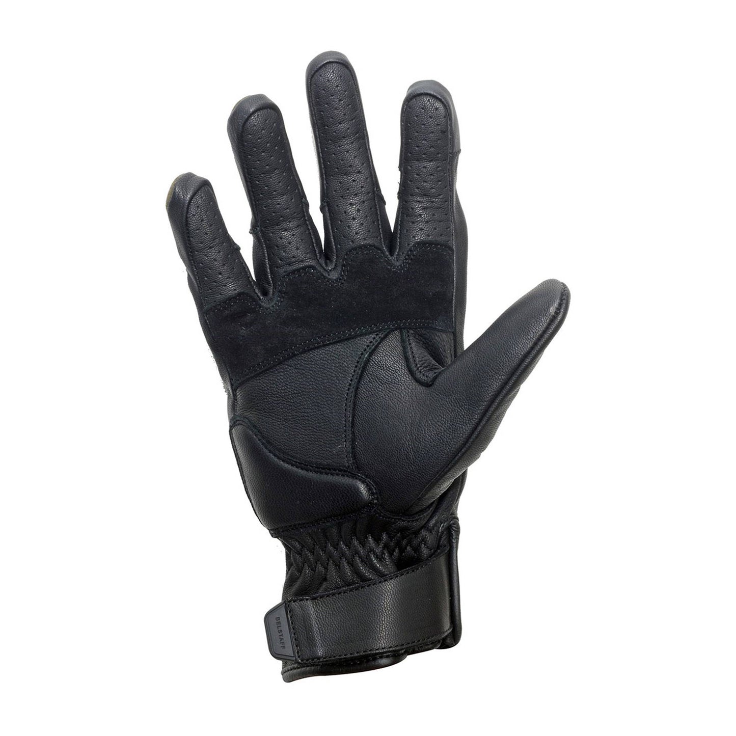 Belstaff Hampstead Gloves - Black / Red