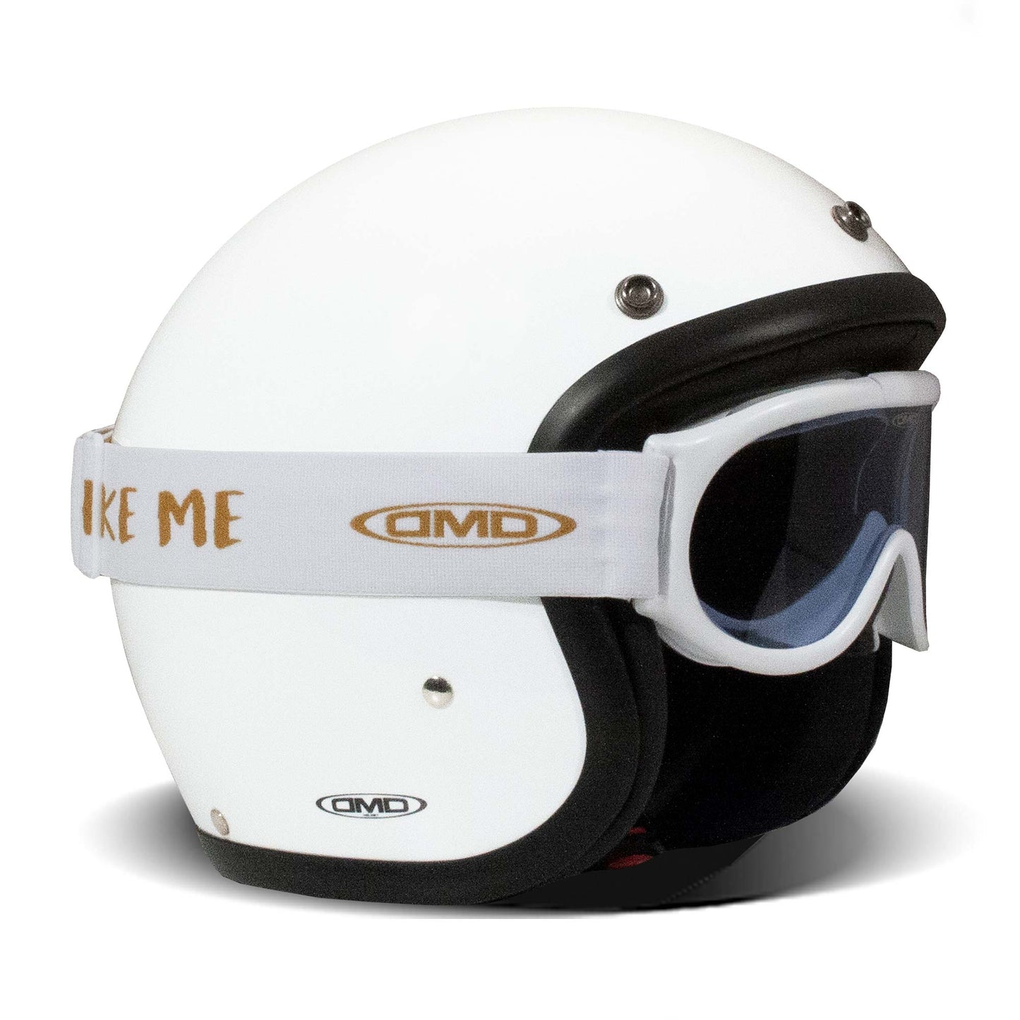 DMD Ghost Goggles - White / Smoke