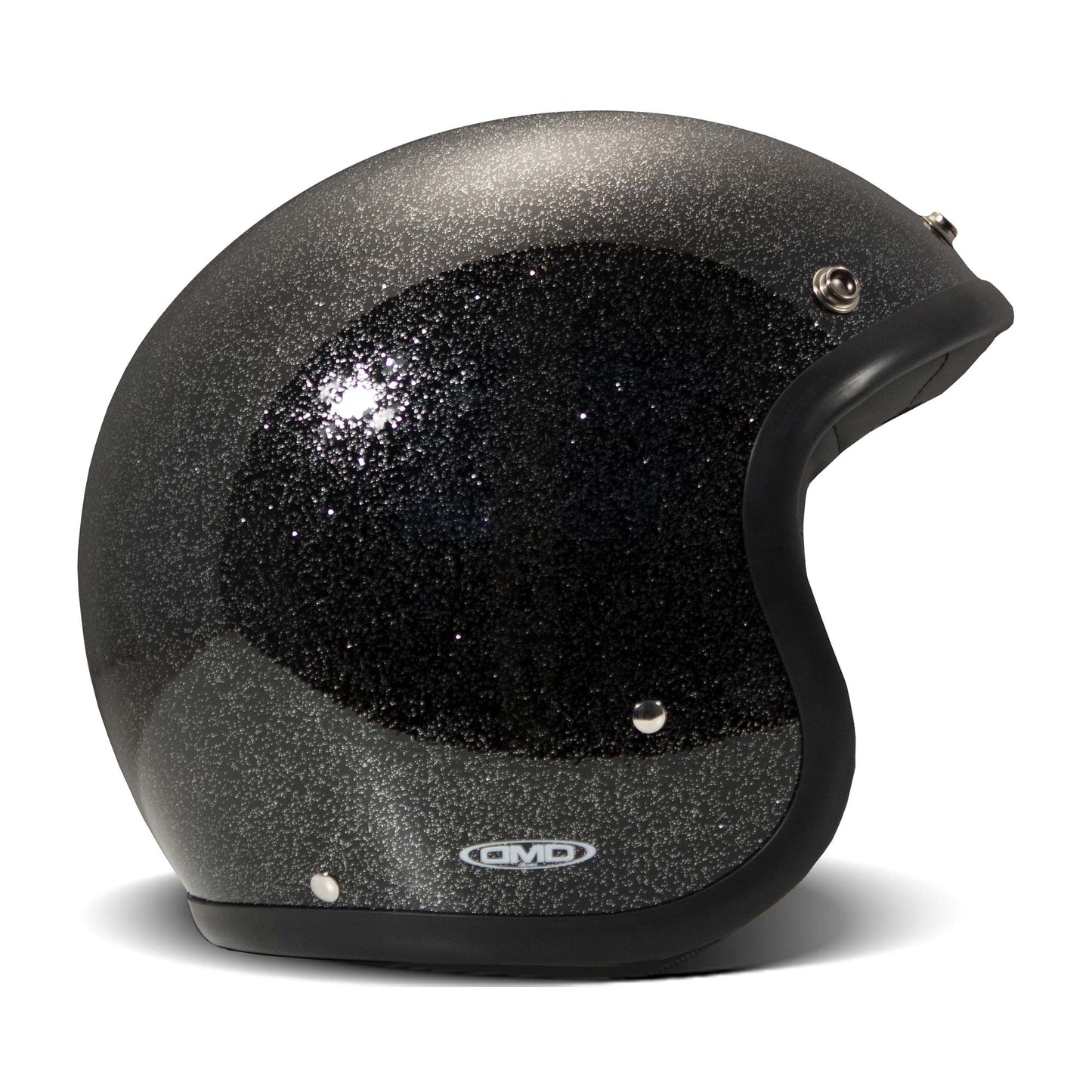 DMD Vintage Helmet - Glitter Black