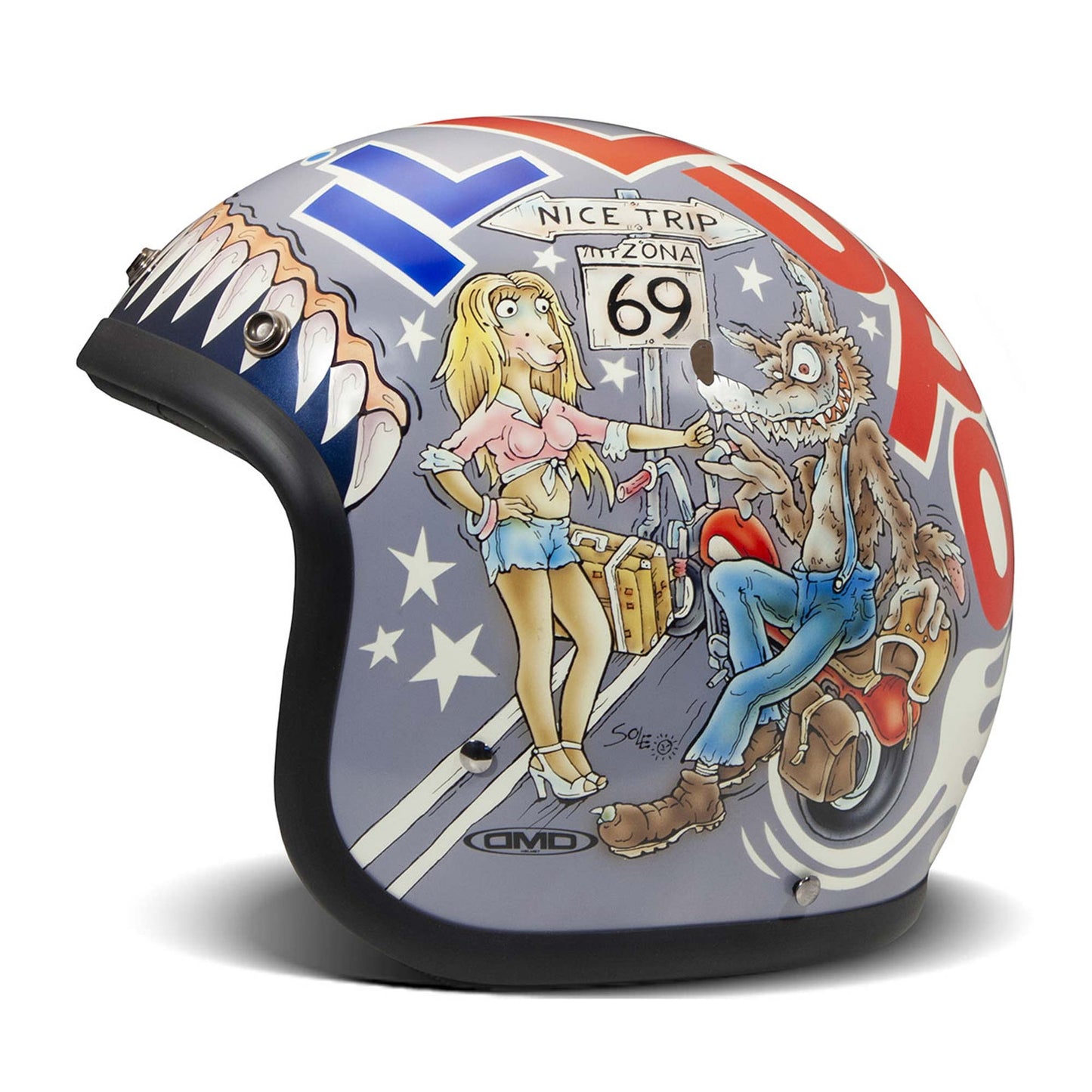 DMD Vintage Helmet - Wolf