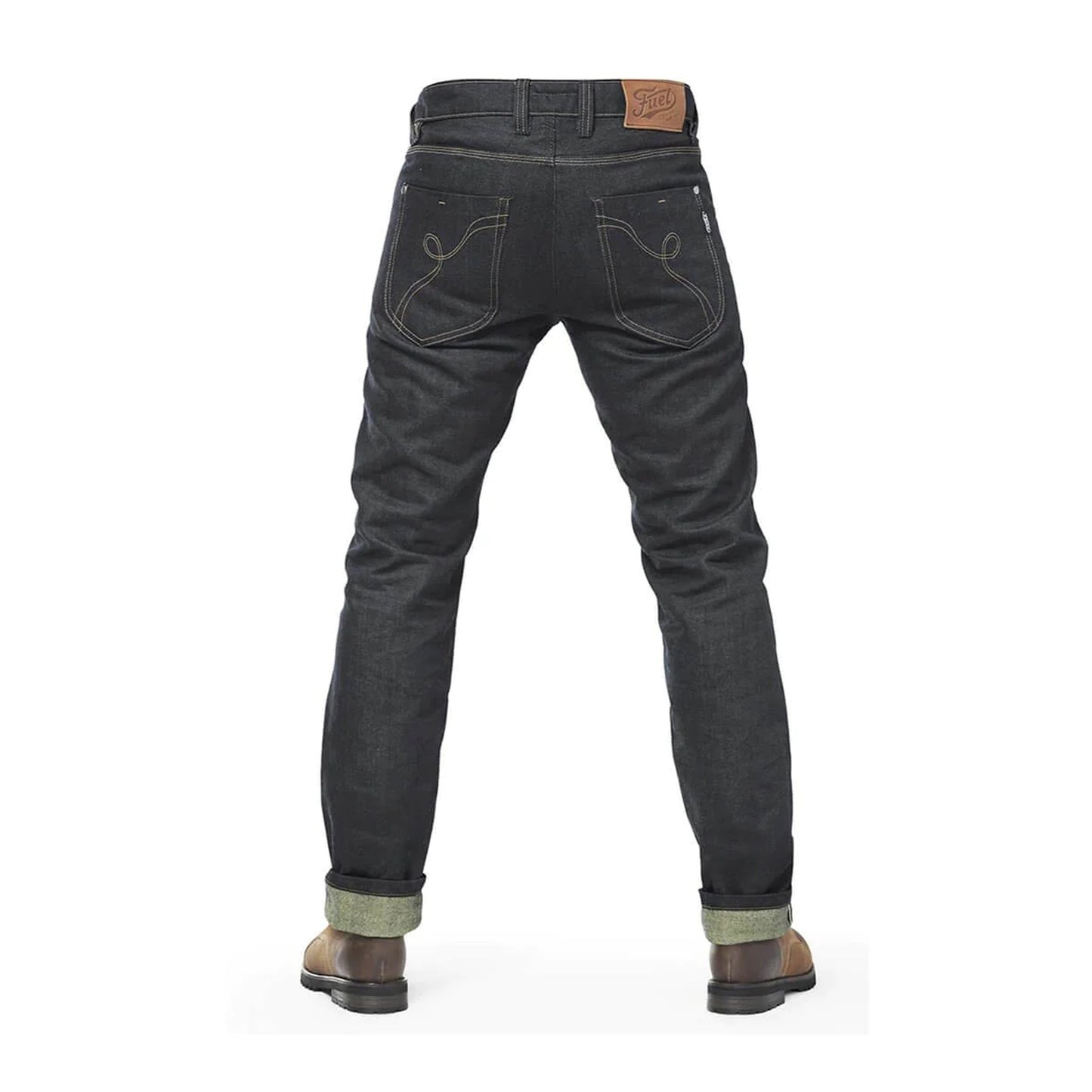 Fuel Greasy Denim Jeans - Blue