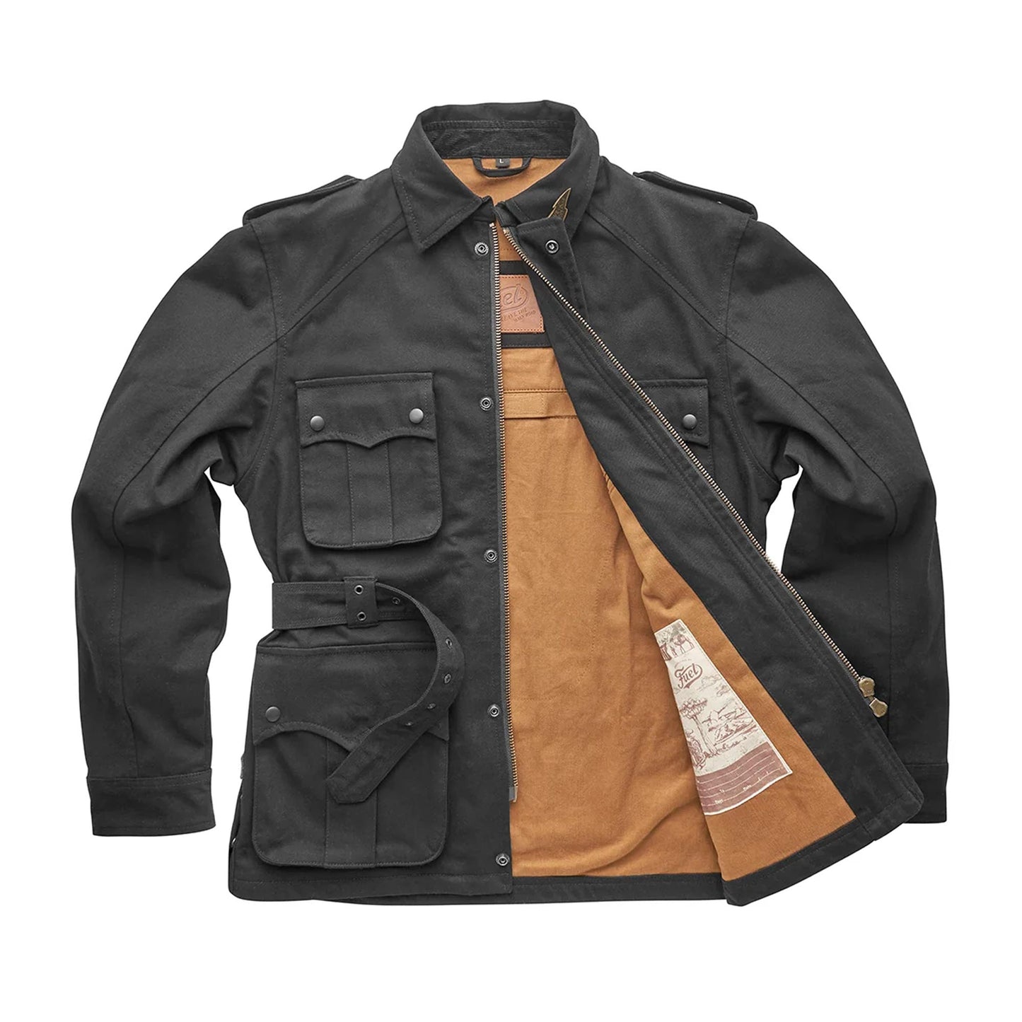 Fuel Safari Jacket - Black