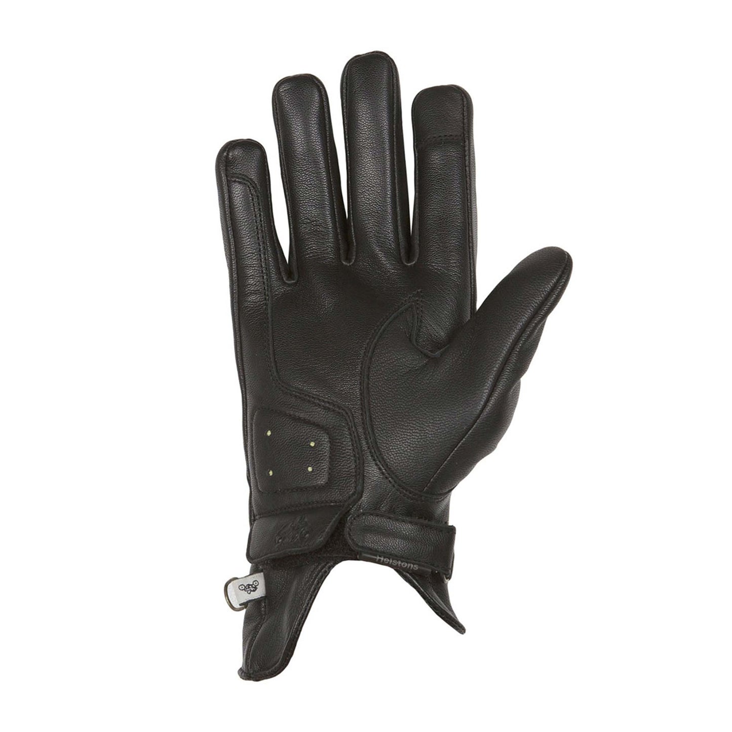 Helstons Condor Leather Gloves - Black