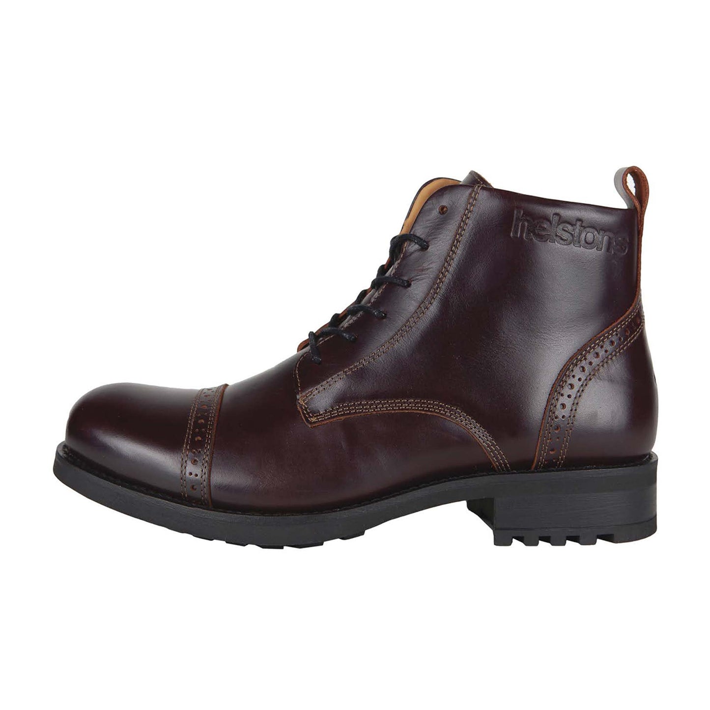 Helstons Rogue Leather Boots - Bordeaux
