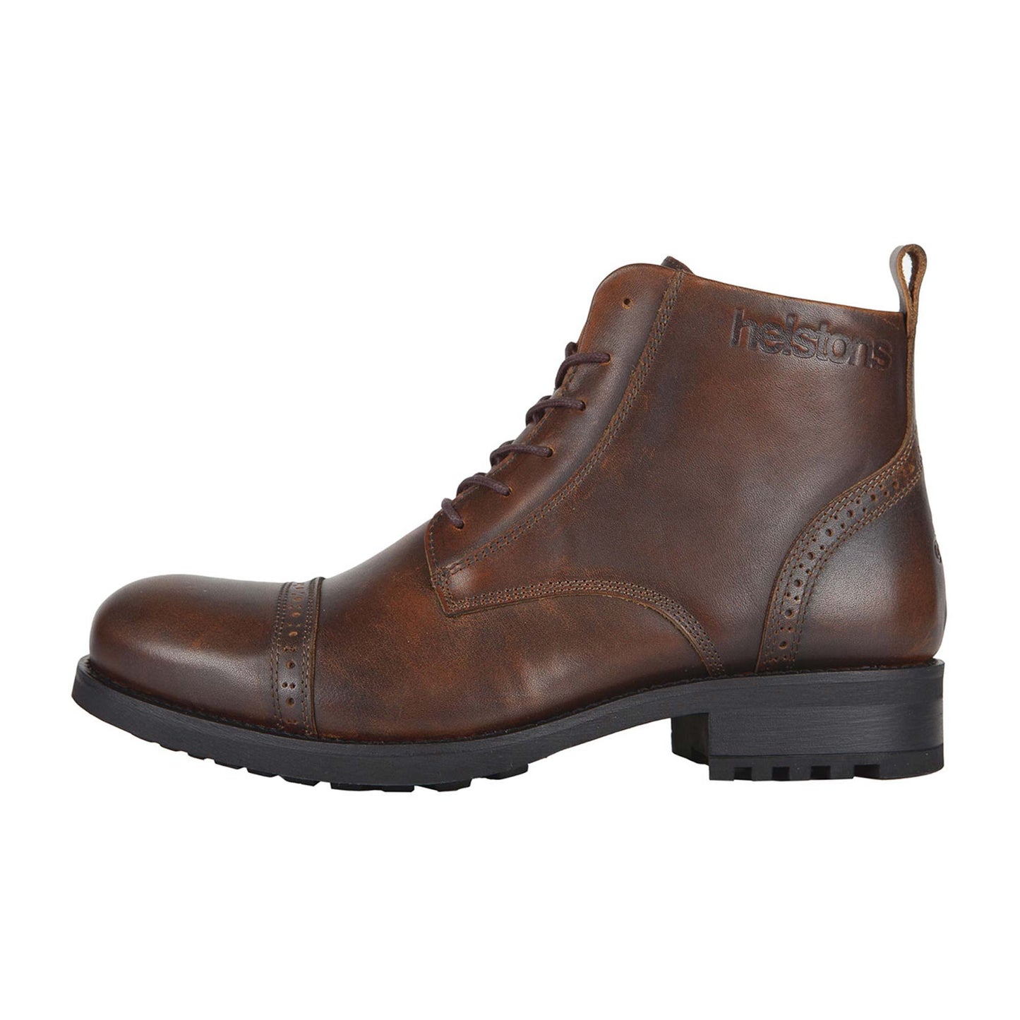 Helstons Rogue Leather Boots - Brown