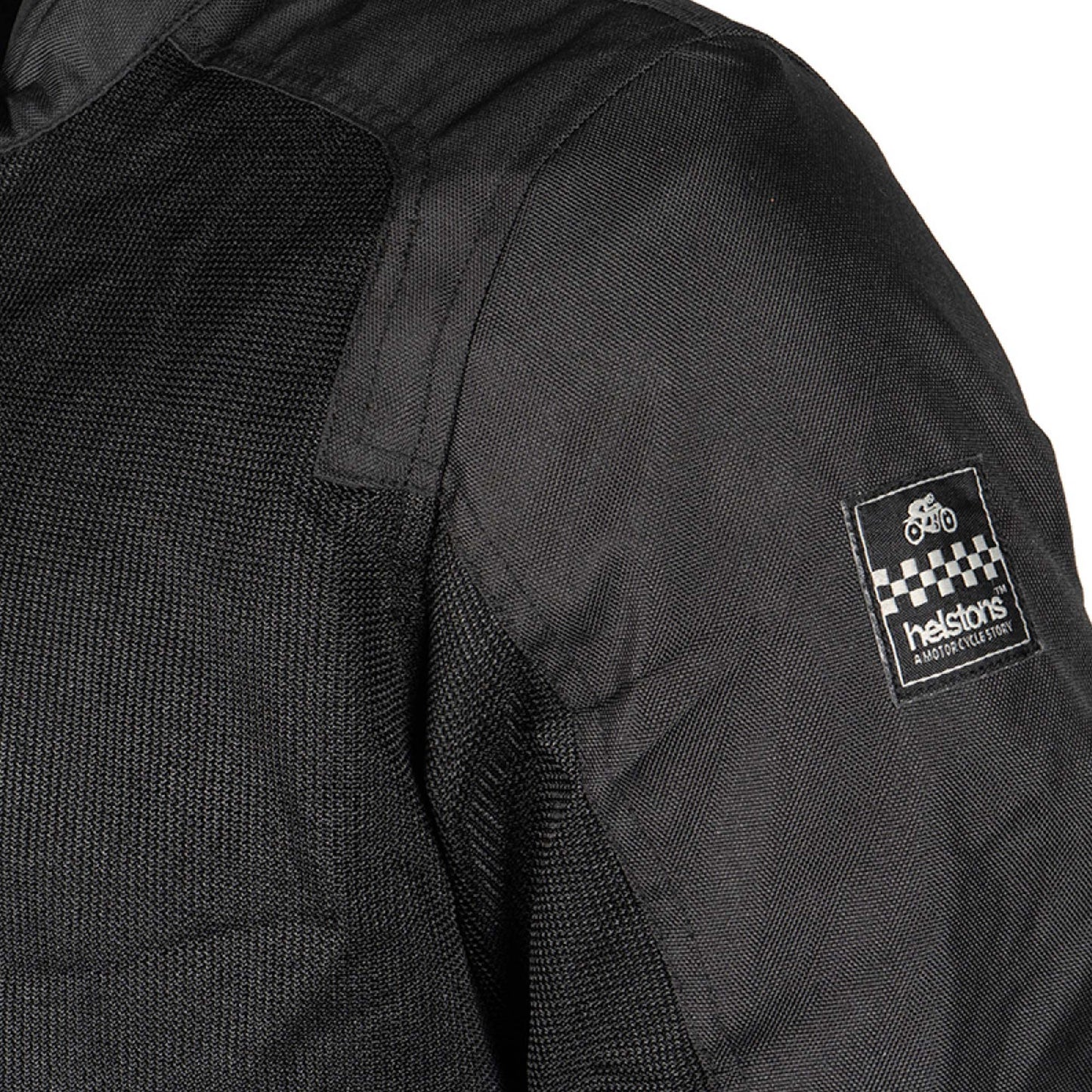 Helstons Stoner Air Mesh Jacket - Black