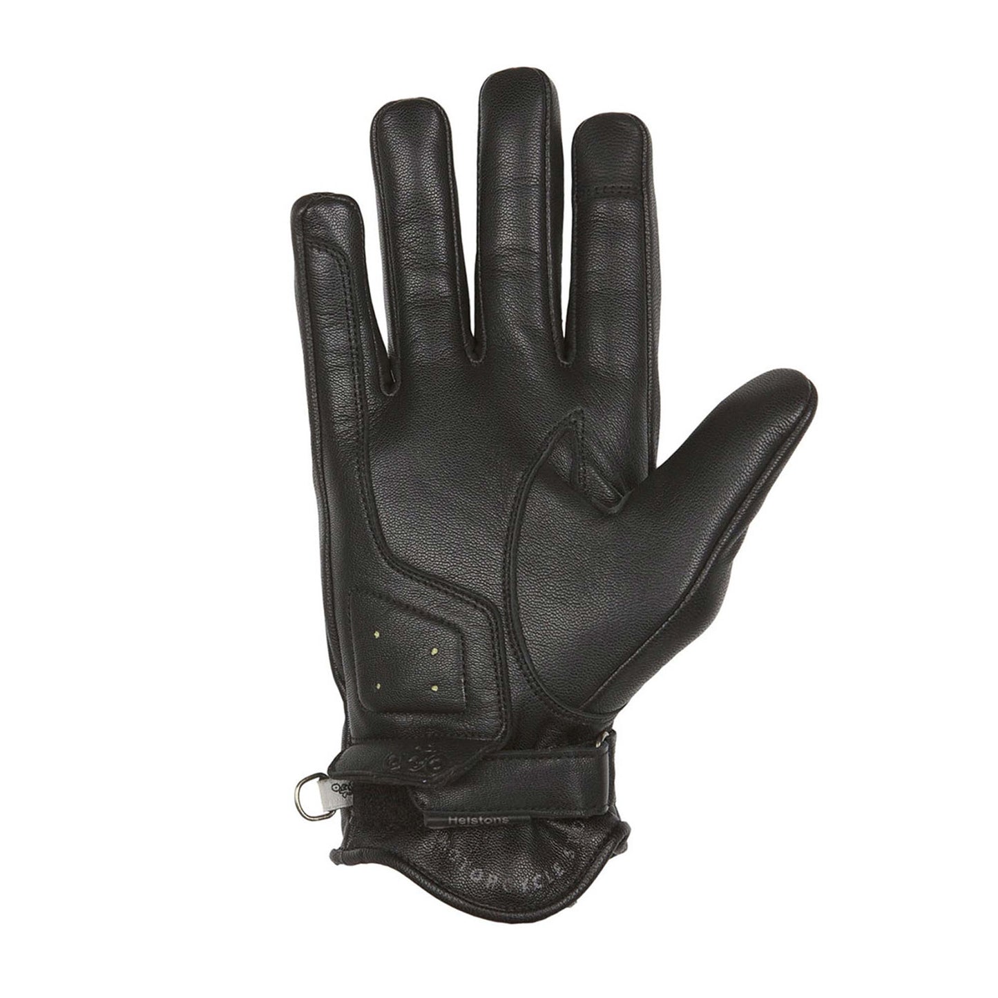 Helstons Sun Leather Gloves - Black