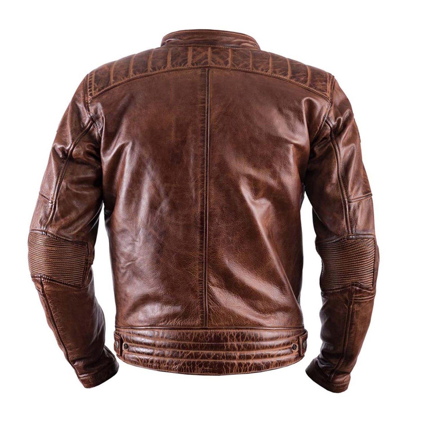 Helstons Track Leather Jacket - Camel
