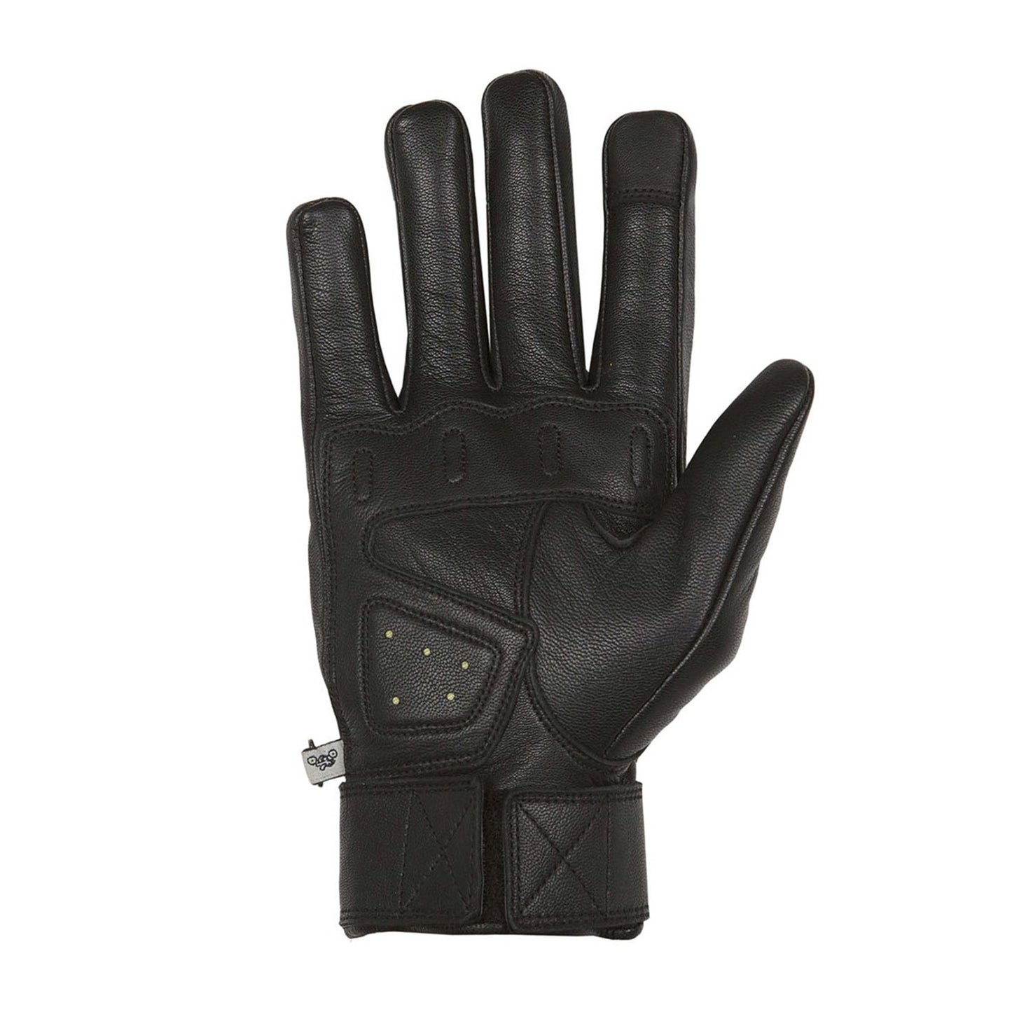 Helstons Wolf Leather Gloves - Black