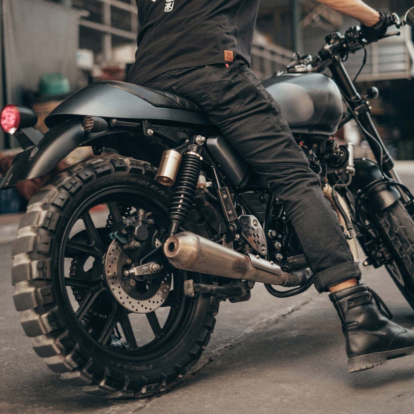 Pando Karldo Slim Fit Jeans - Black