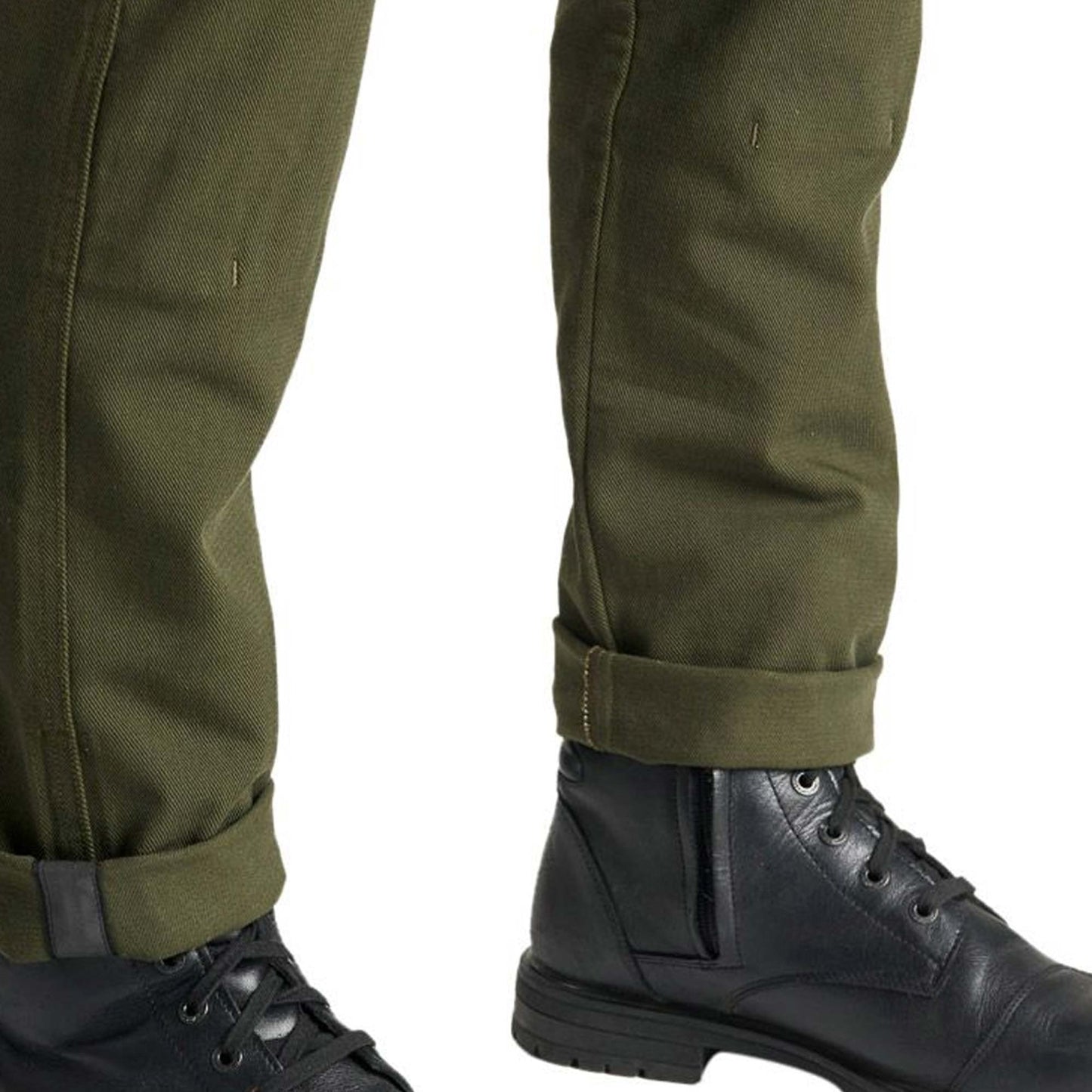 Pando Moto Robby Arm 02 Slim Fit Jeans - Olive