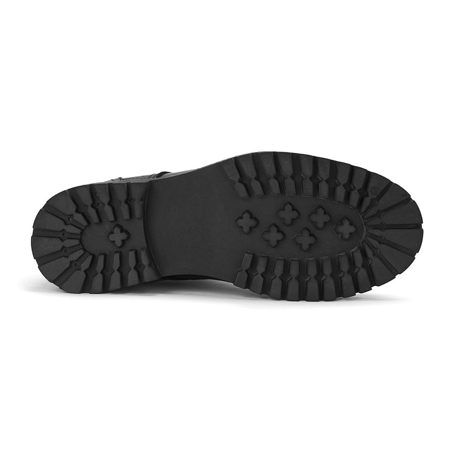 Pando Moto Tabi Leather Boots - Black