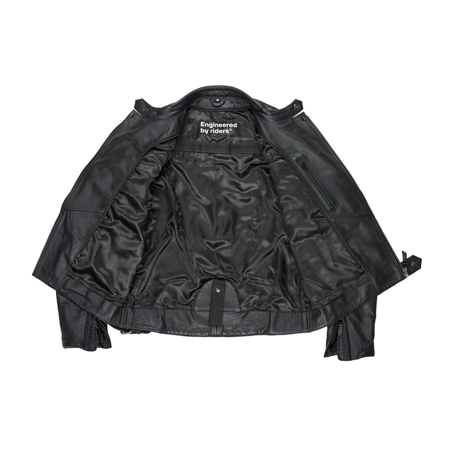 Pando Moto Twin Leather Jacket - Black