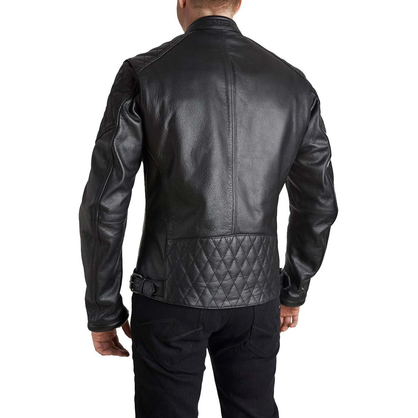 Pando Moto Twin Leather Jacket - Black