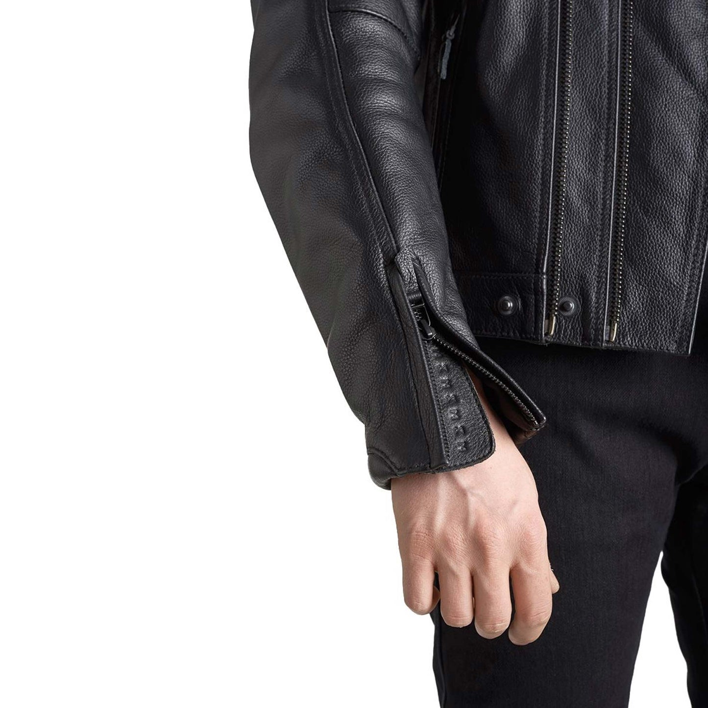 Pando Moto Twin Leather Jacket - Black