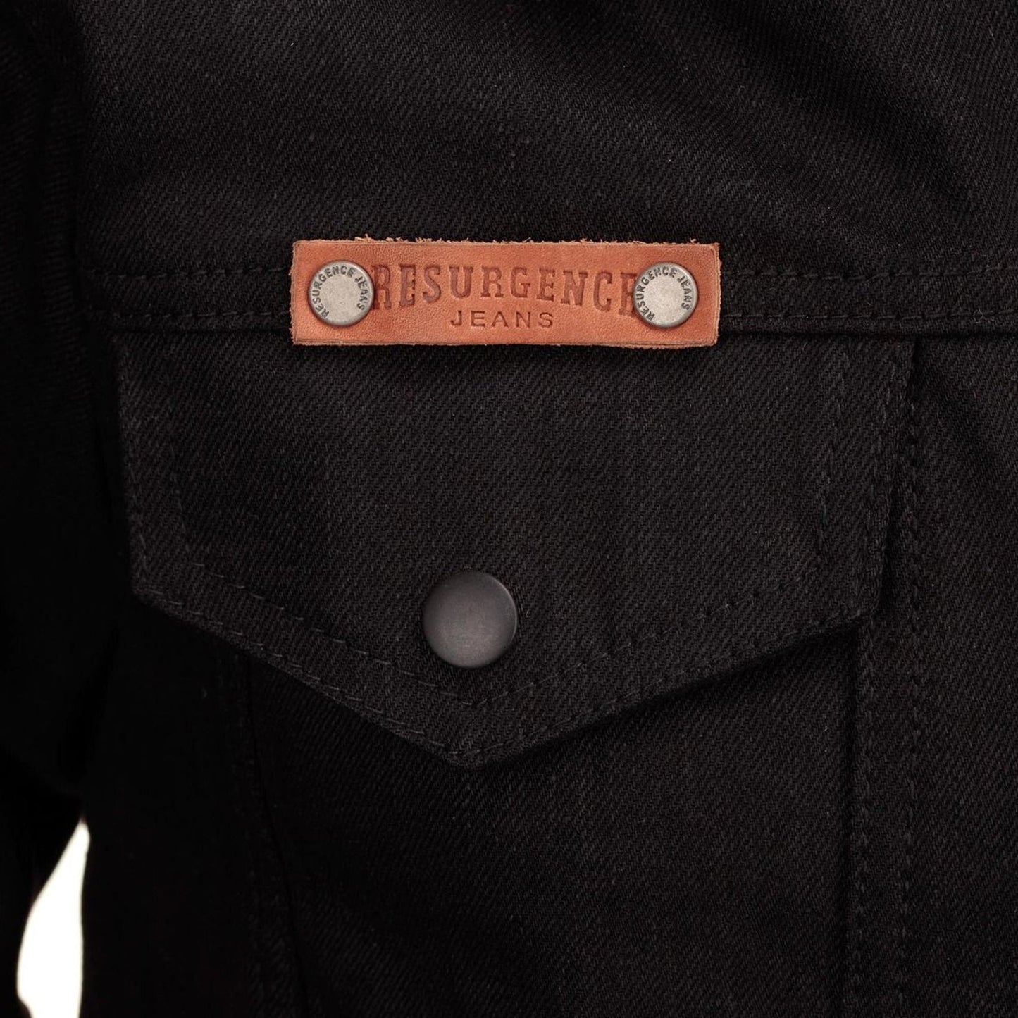 Resurgence Gear Denim Trucker Jacket - Black