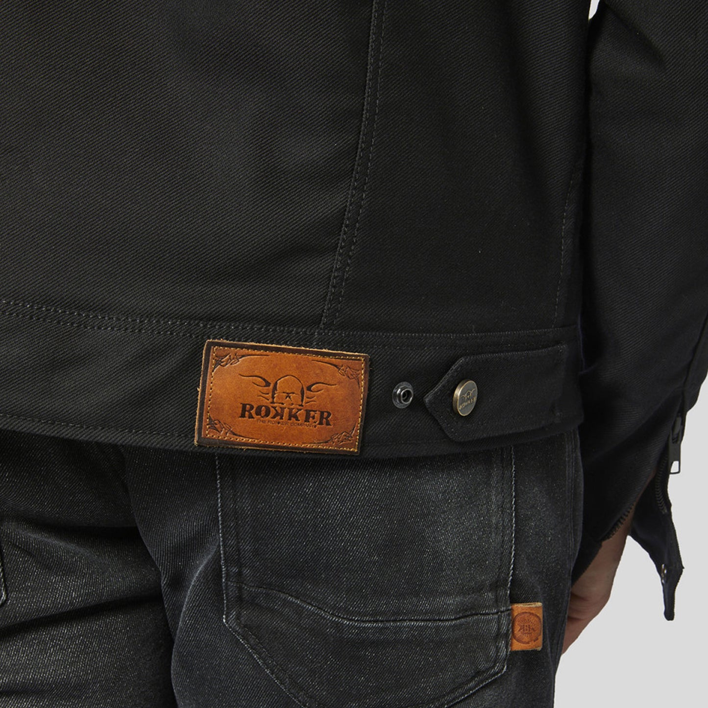 Rokker Black Jacket AAA - Black