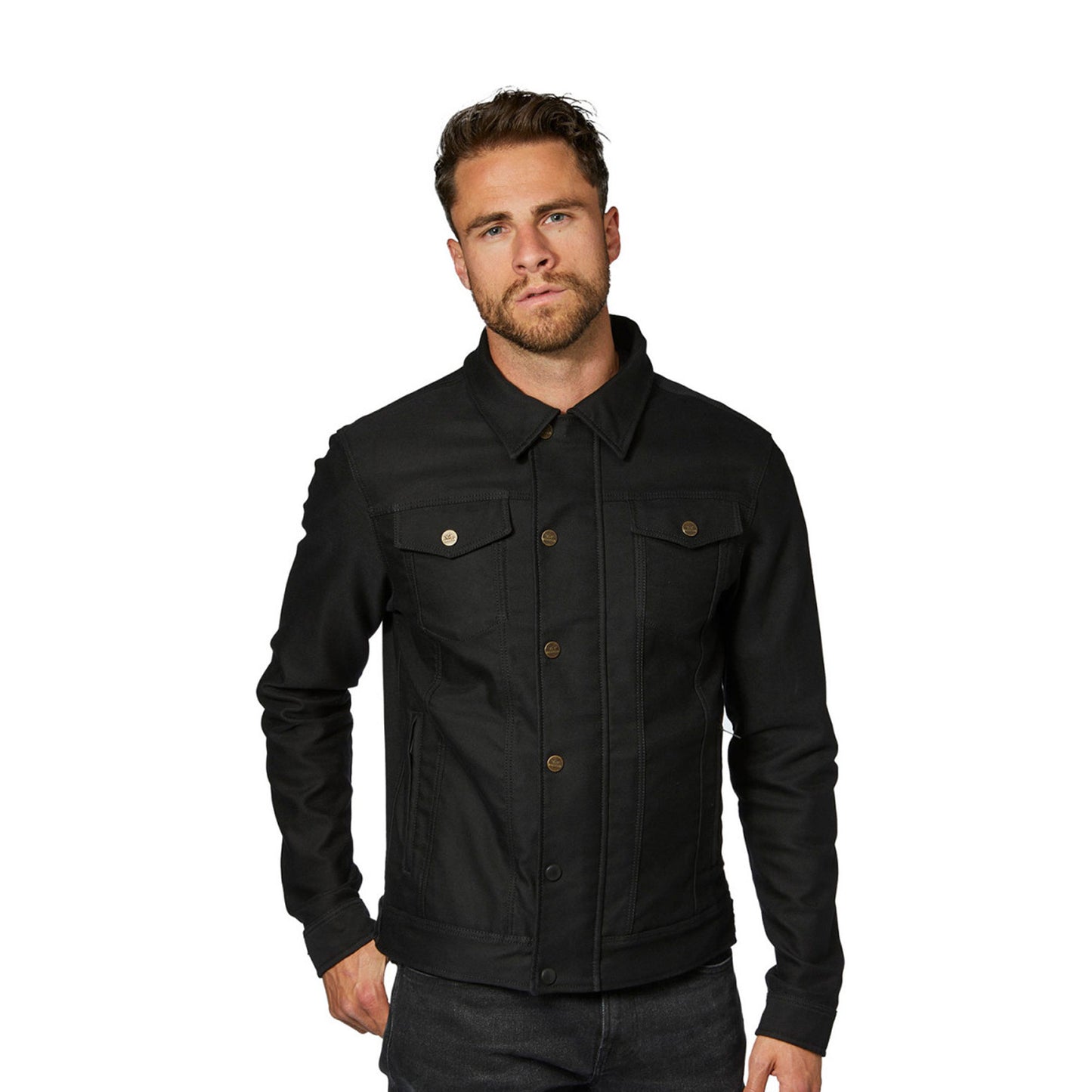 Rokker Black Jacket AAA - Black