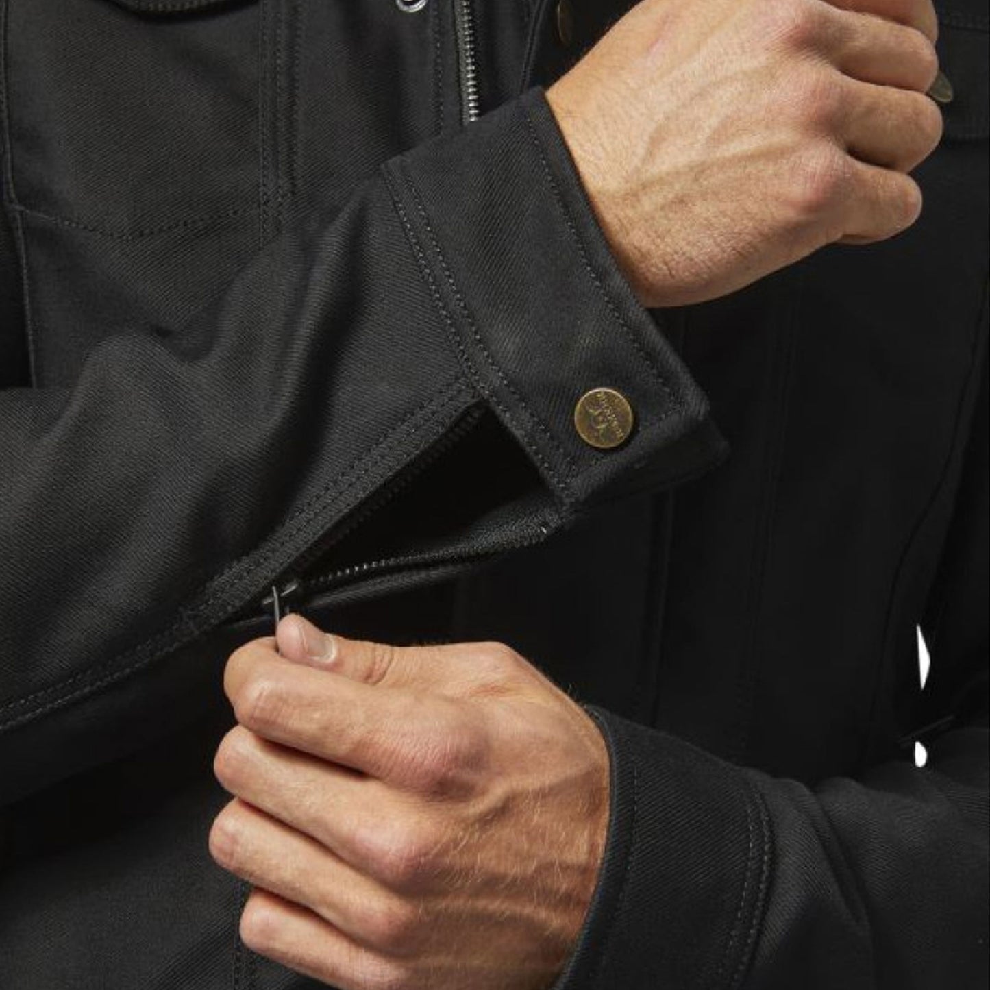 Rokker Black Jacket AAA - Black