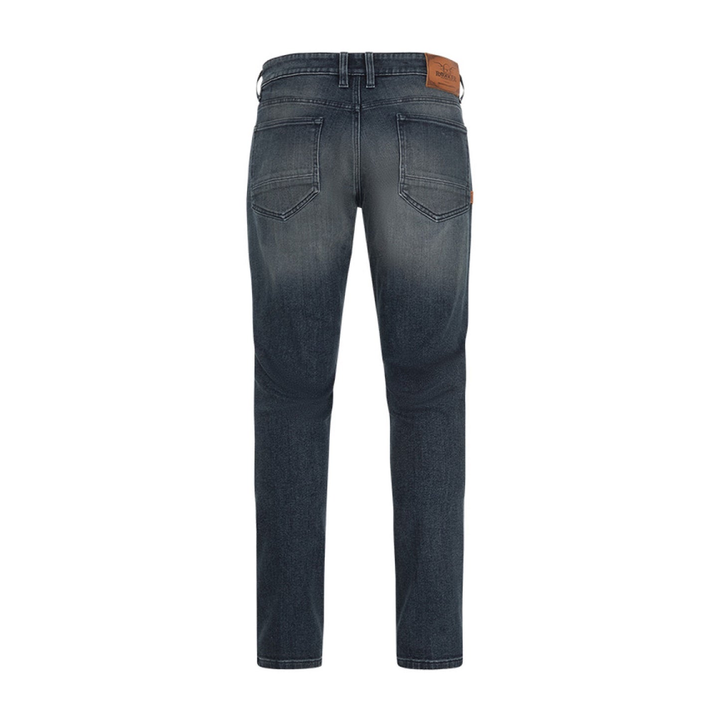 Rokker Rokkertech Tapered Slim Fit Jeans - Mid Blue