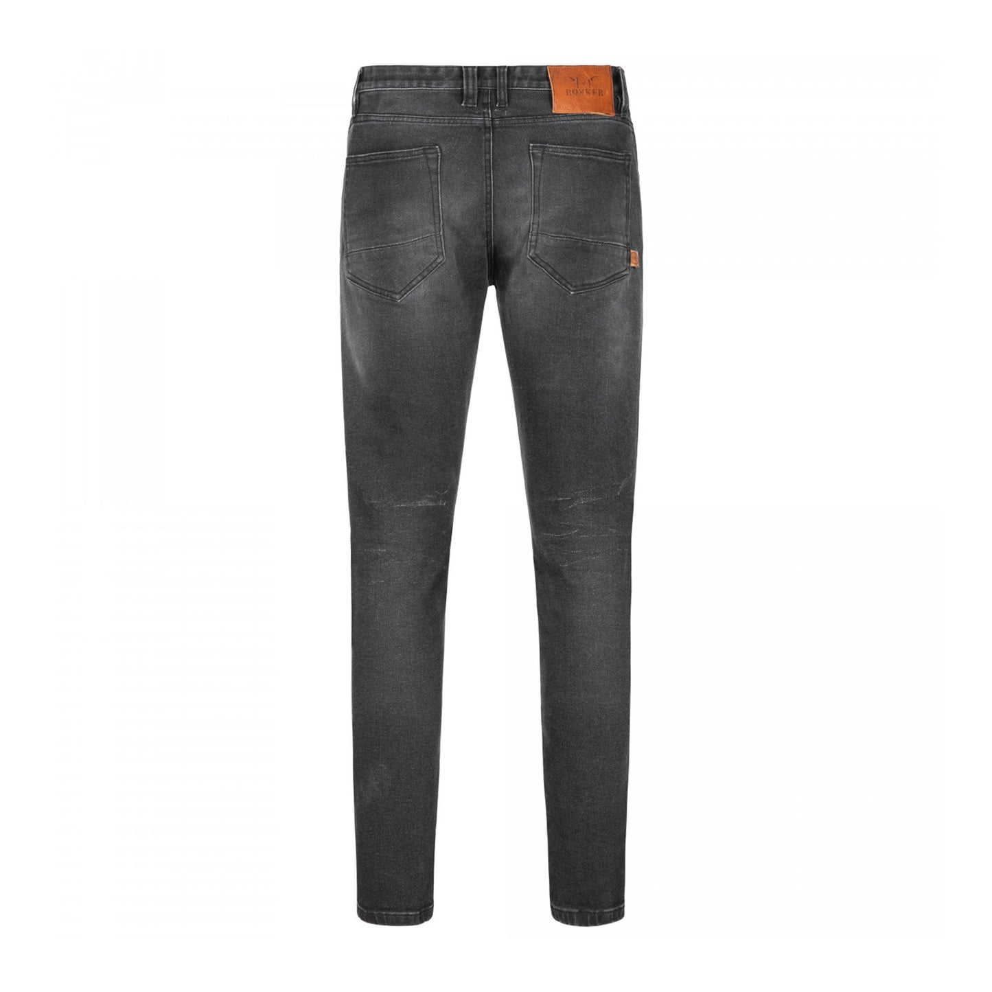 Rokker Rokkertech Tapered Slim Fit Jeans - Washed Black