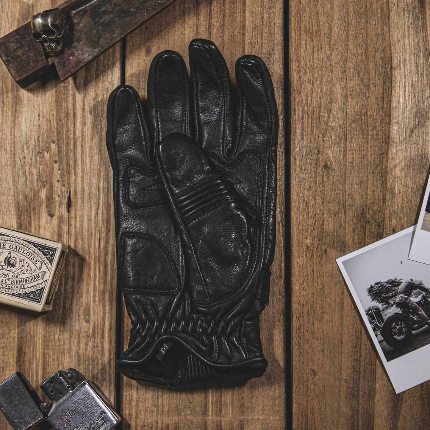 Age Of Glory Garage Gloves - Black
