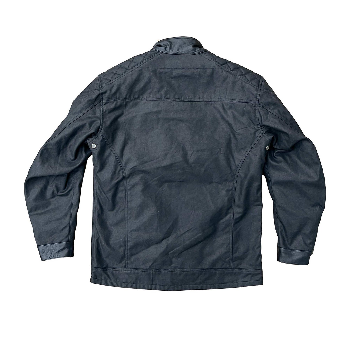 Age Of Glory Mission Waxed Cotton Jacket - Black