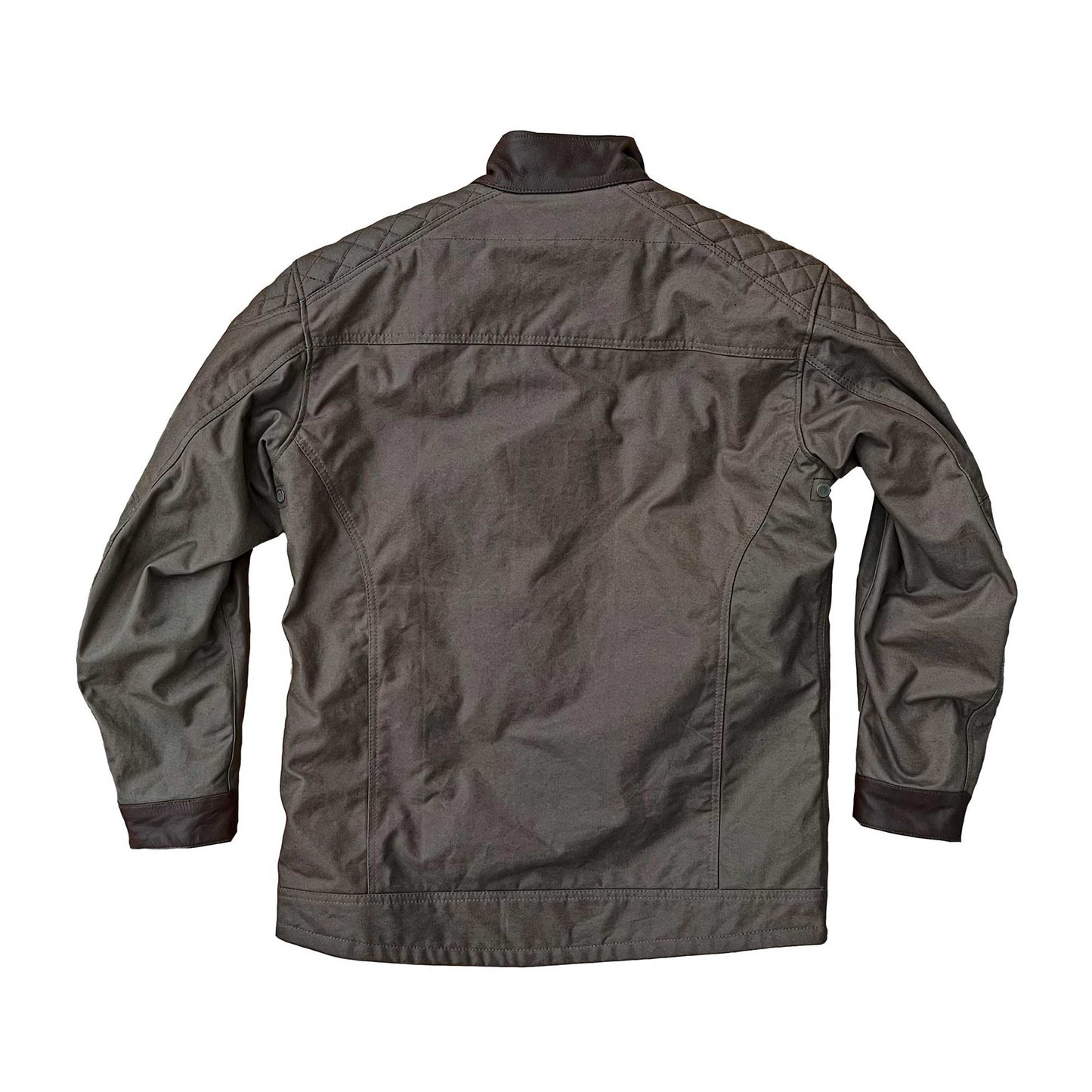 Age Of Glory Mission Waxed Cotton Jacket - Brown