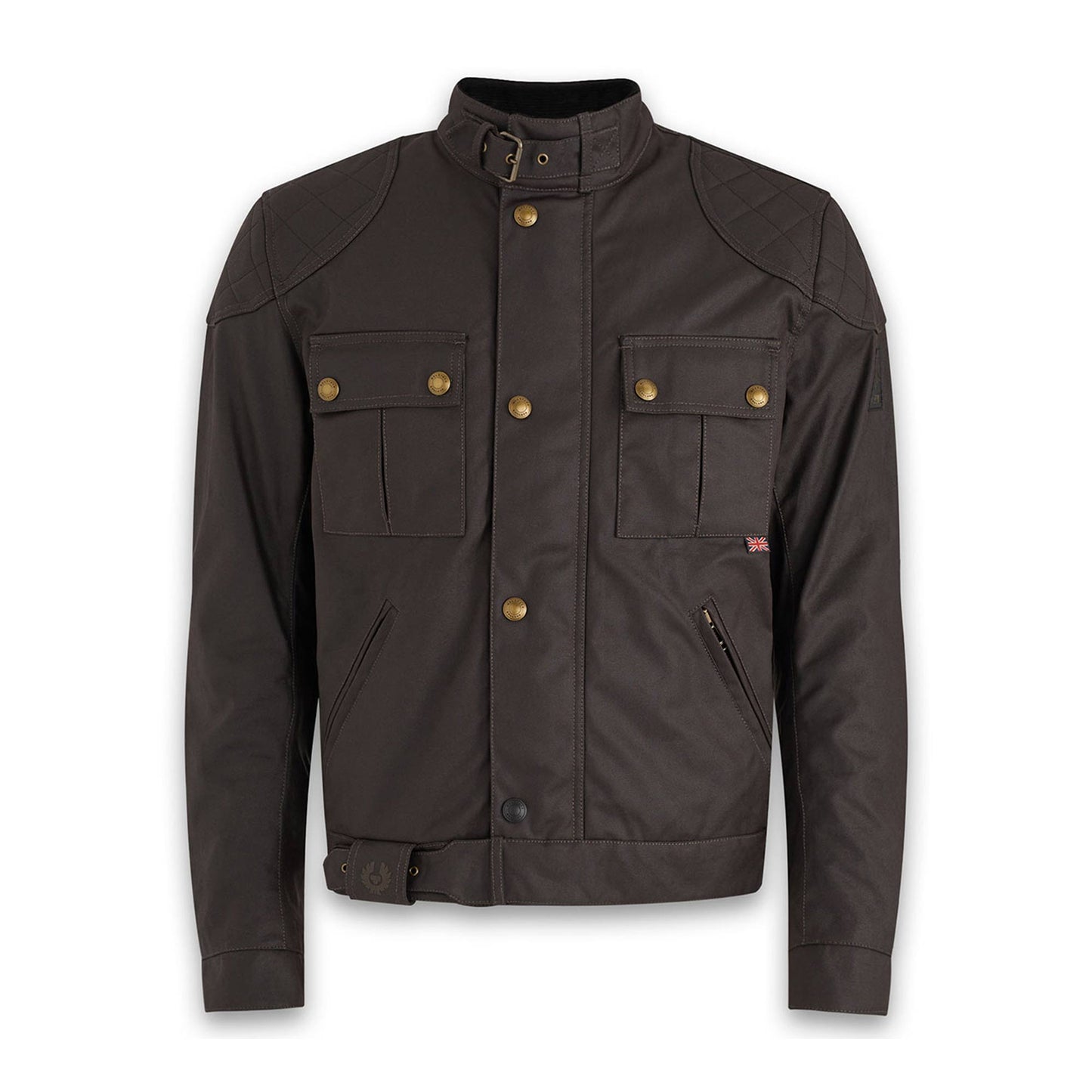 Belstaff Brooklands 2.0 Waxed Cotton Jacket - Mahogany
