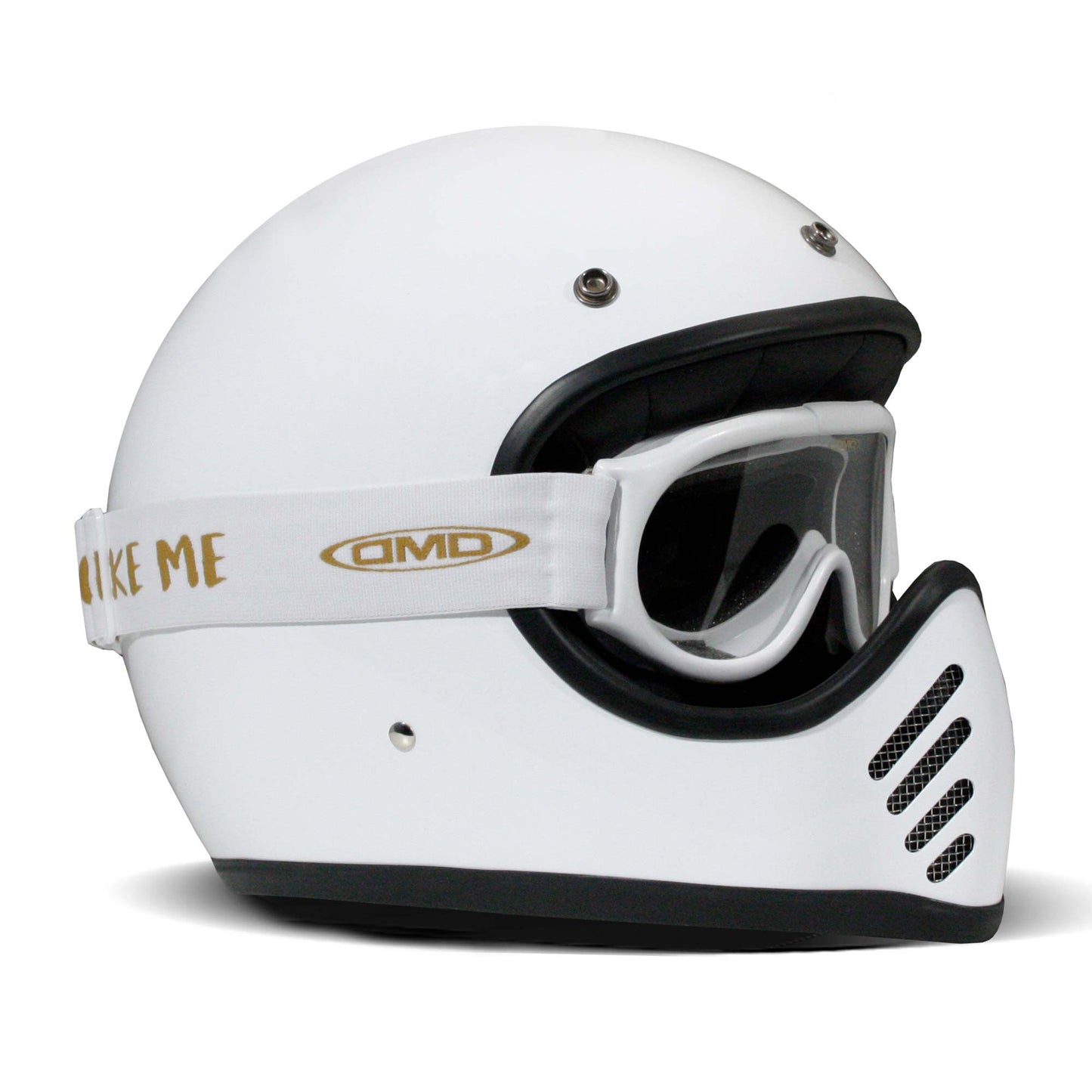 DMD Ghost Goggles - White / Clear