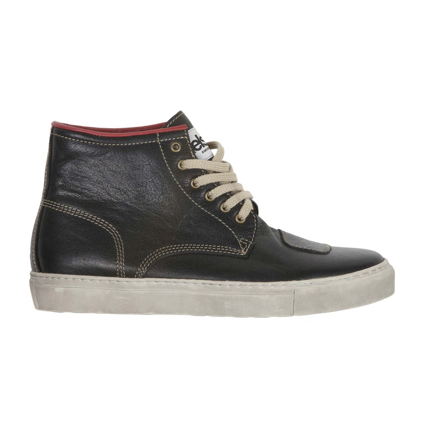 Helstons Basket C5 Leather Riding Trainers - Black