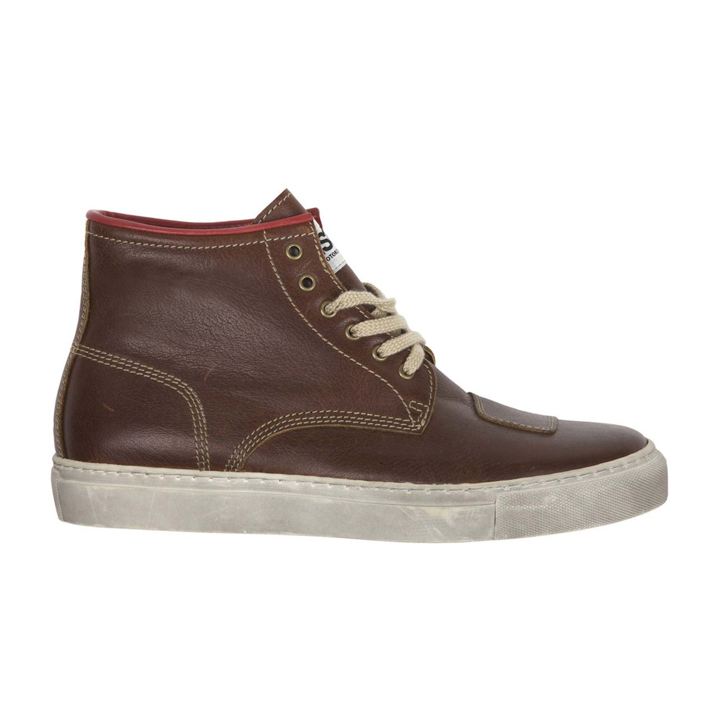 Helstons Basket C5 Leather Riding Trainers - Tan