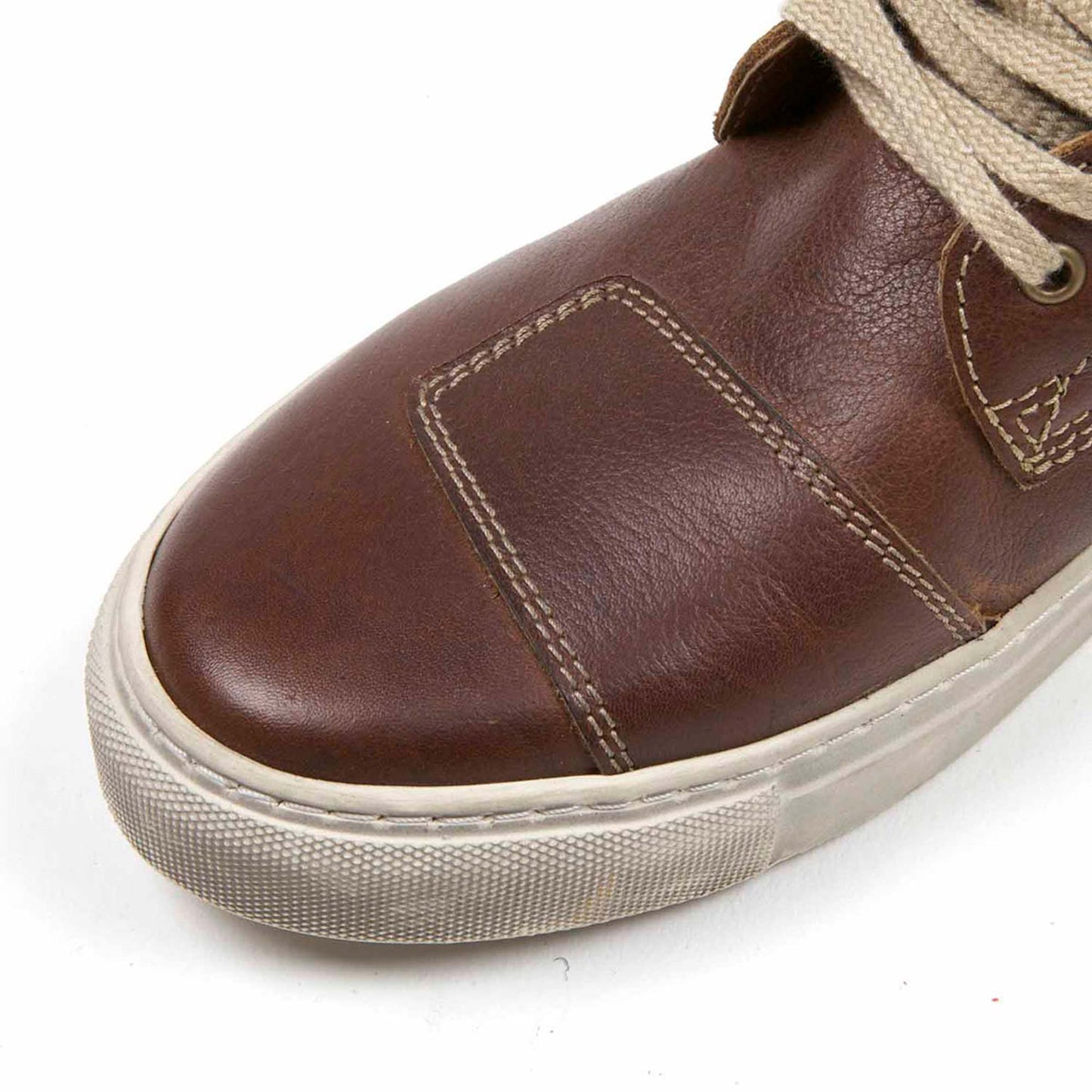 Helstons Basket C5 Leather Riding Trainers - Tan