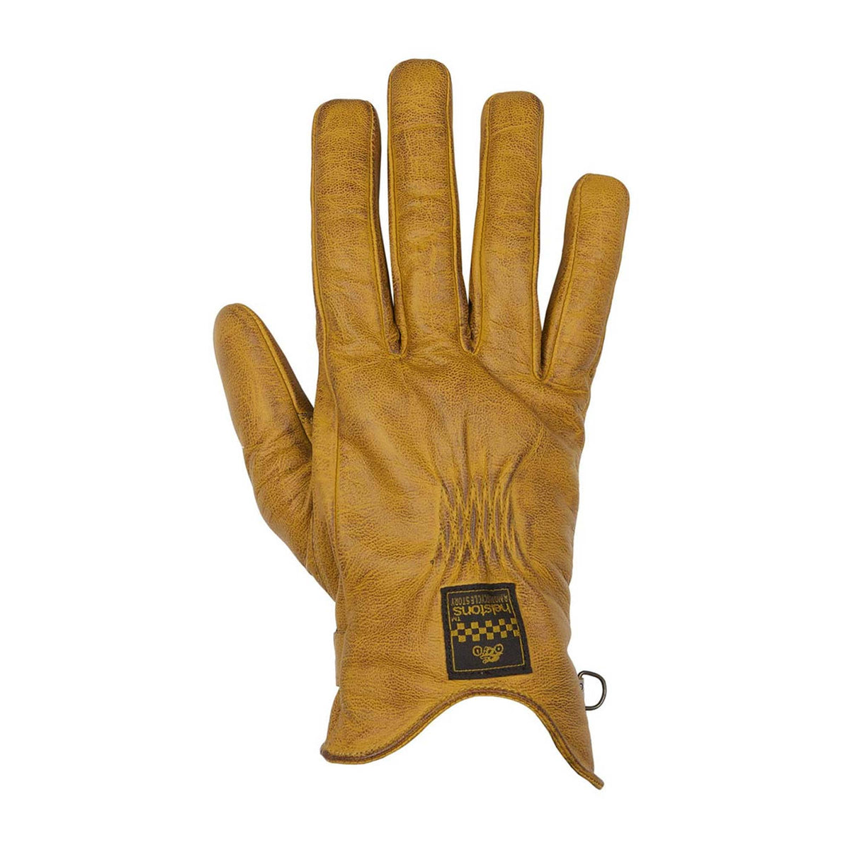 Biltwell Moto Gloves – Brown/Orange – Riding Gloves With Vintage Style