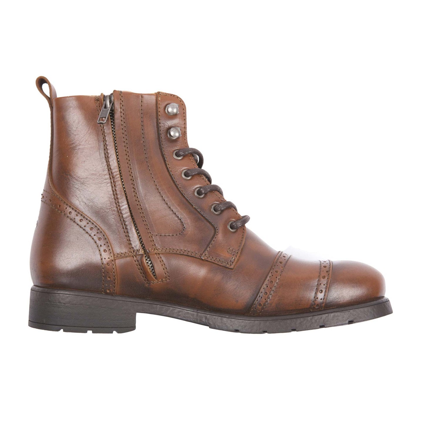 Helstons Travel Leather Boots - Tan