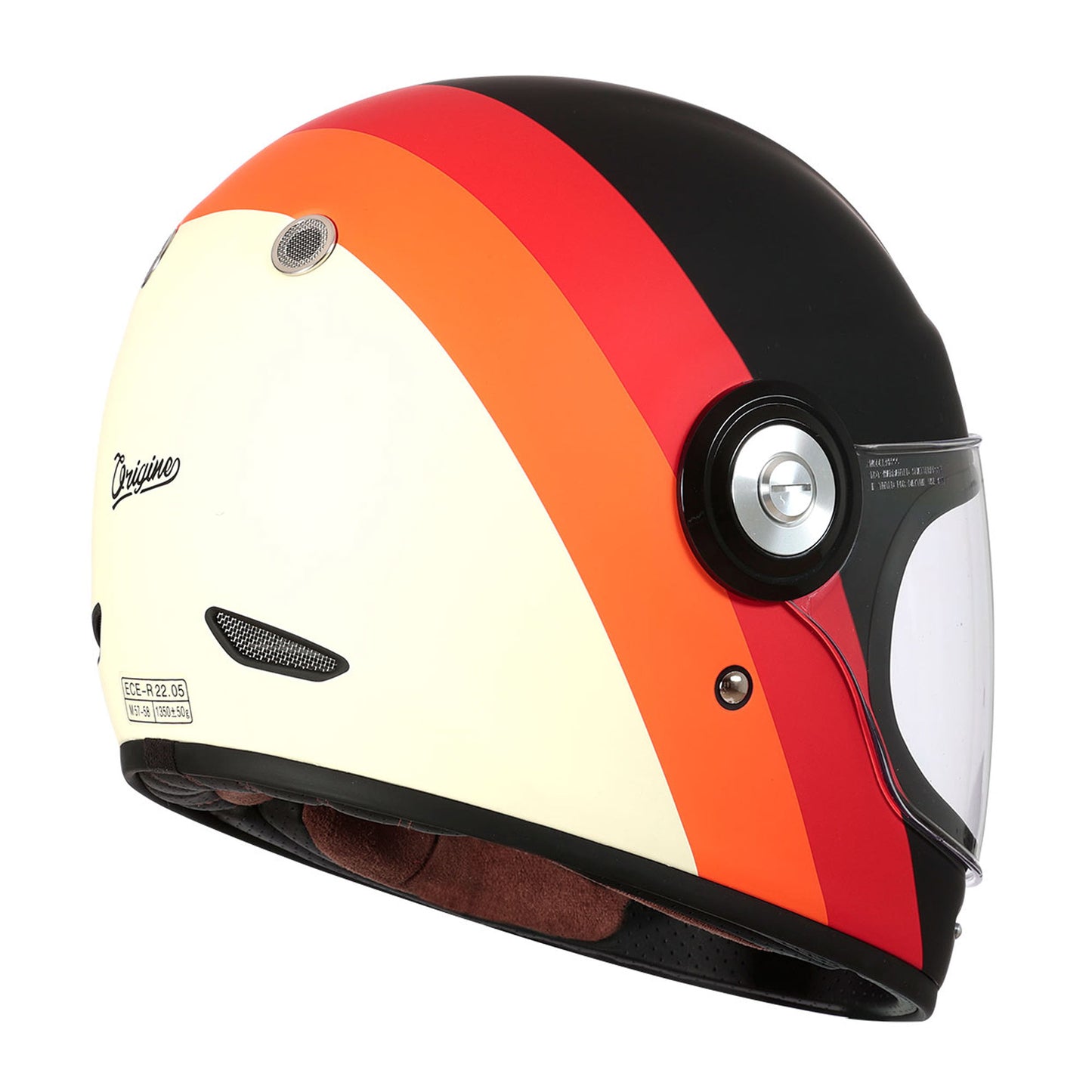 Origine Vega 06 Primitive Helmet - Black / Orange / Red