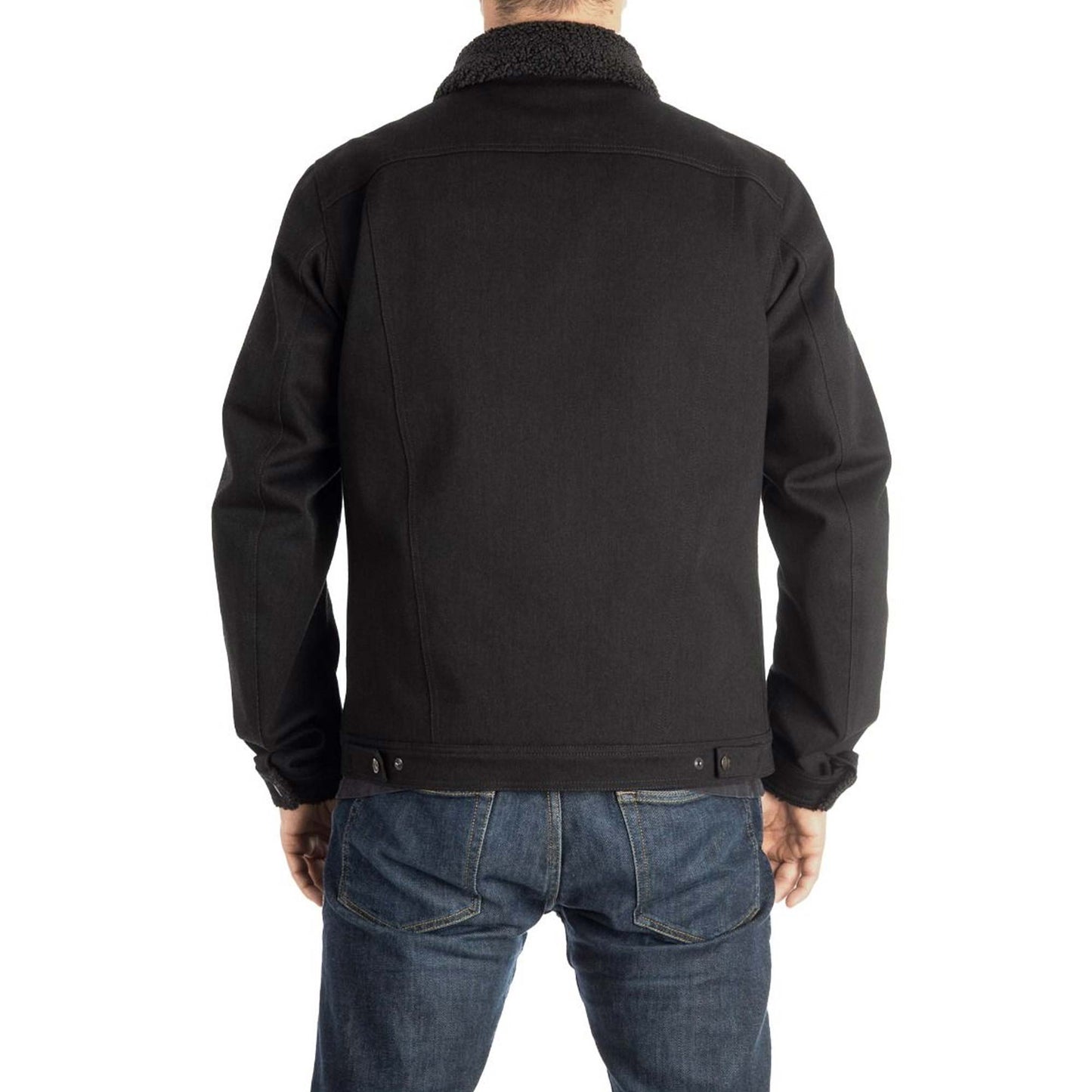 Pando Moto Husky 2.0 Sherpa Jacket - Black
