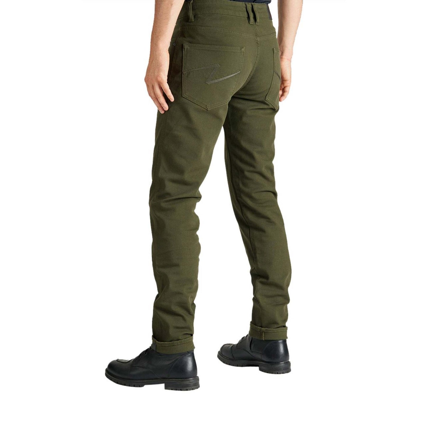 Pando Moto Robby Arm 02 Slim Fit Jeans - Olive