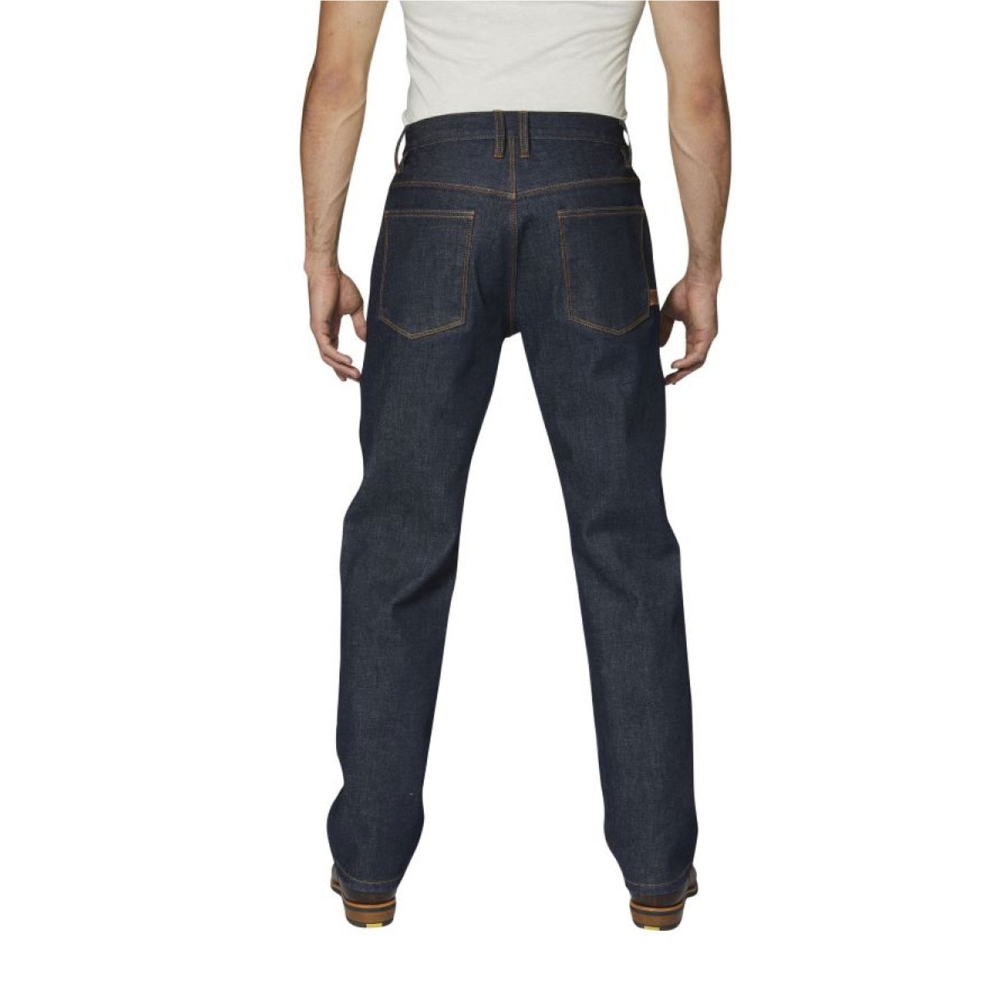 Rokker Revolution 2 Straight Fit Waterproof Jeans - Dark Blue