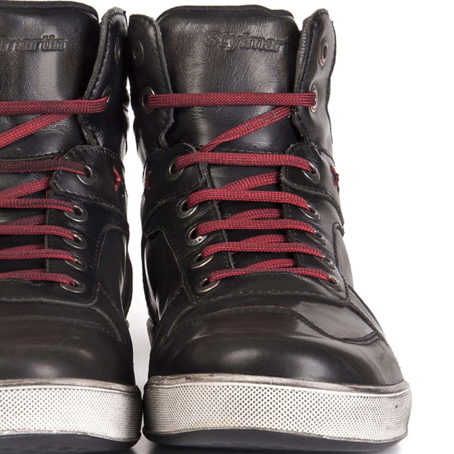 Stylmartin Iron Waterproof Leather Riding Trainers - Black