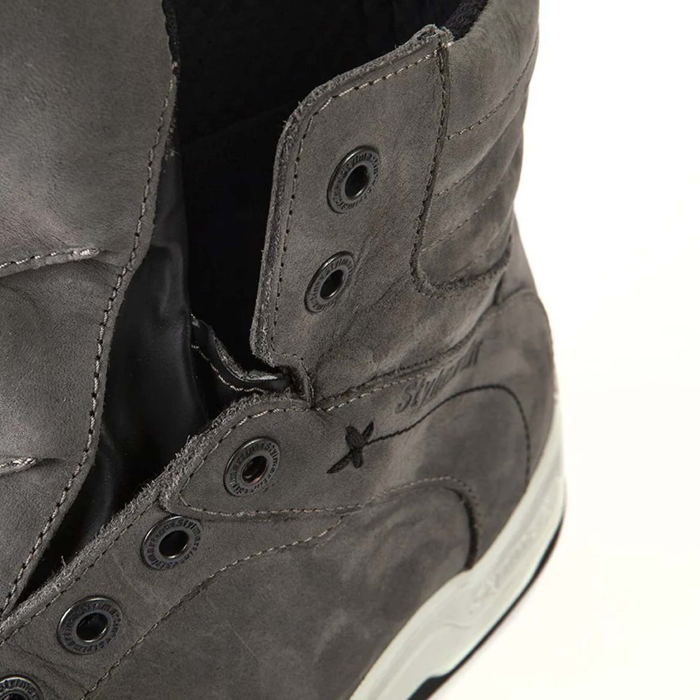 Stylmartin Smoke Waterproof Leather Riding Trainers - Grey