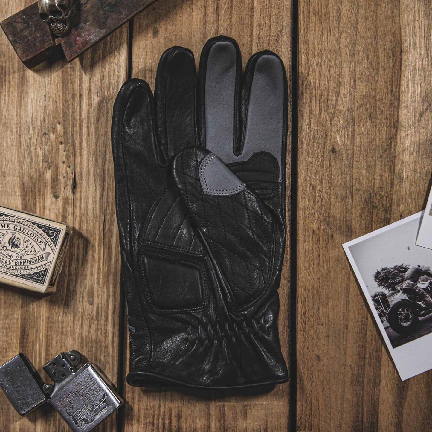 Age Of Glory Miles Gloves - Black / Grey