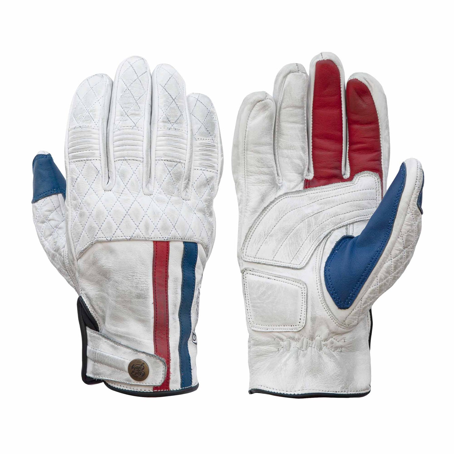 Age Of Glory Miles Gloves - White / Blue / Red