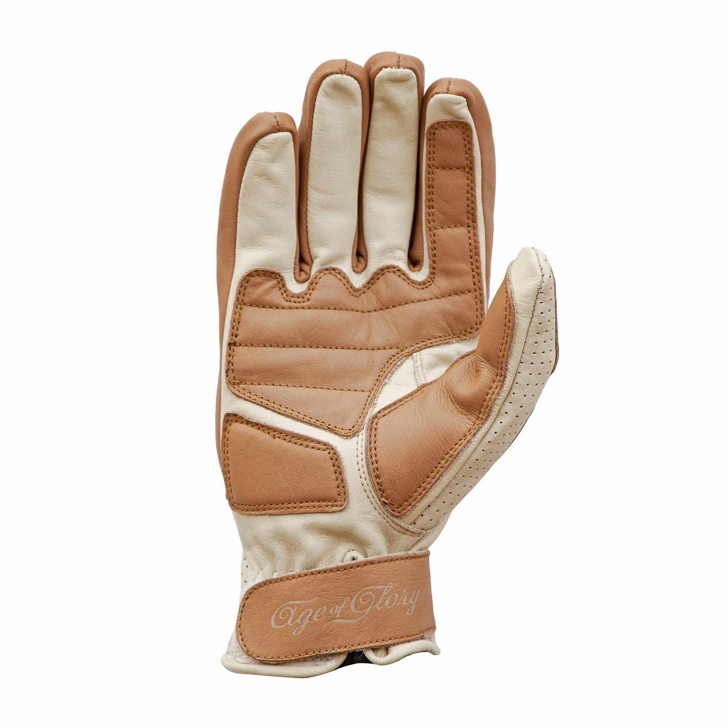Age Of Glory Victory Gloves - Cream / Camel