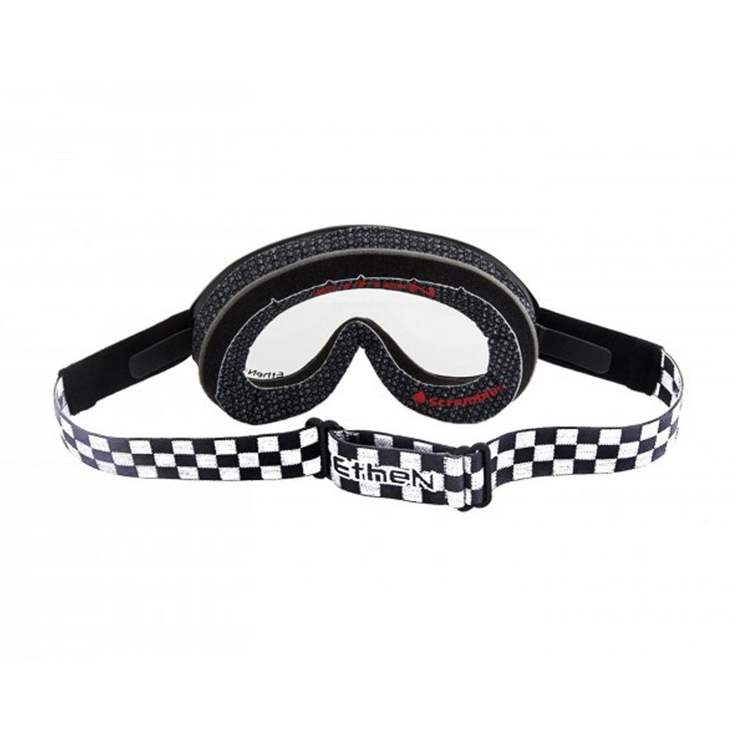 Ethen Scrambler Goggles - Black / White Checker